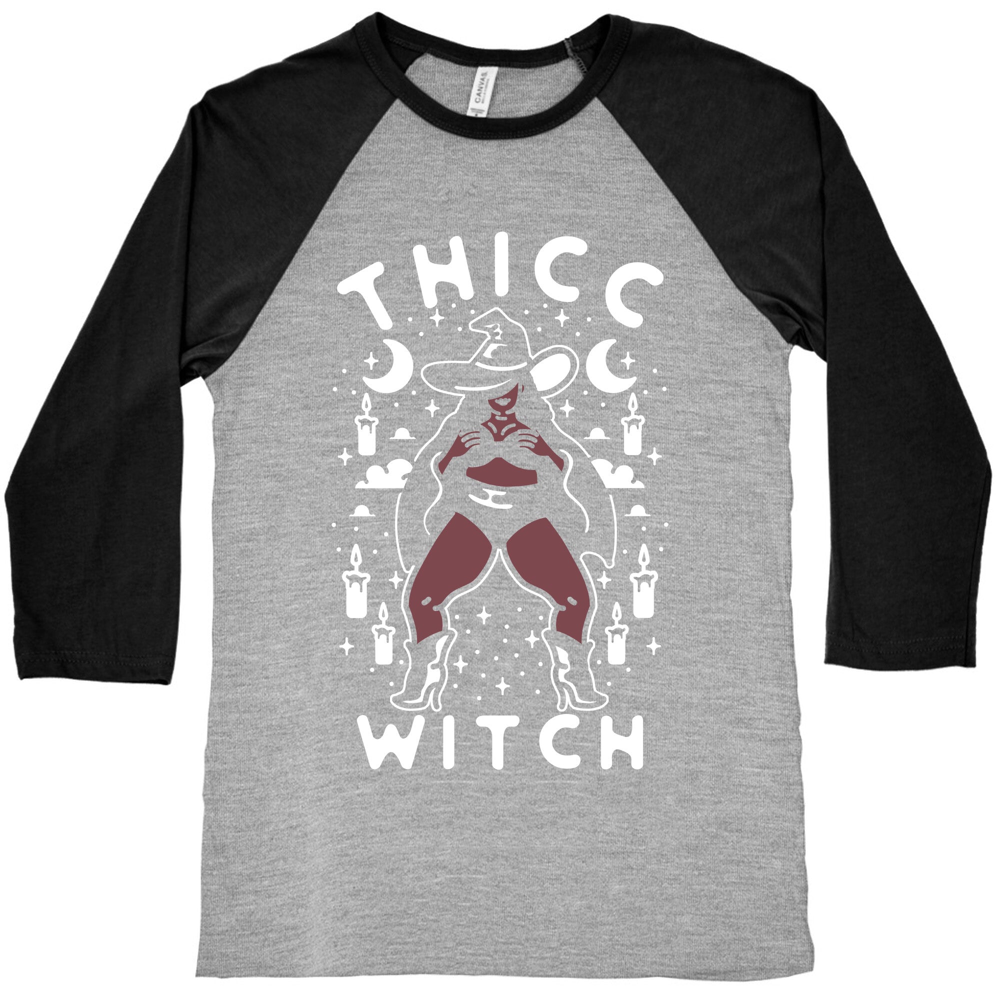 Thicc Witch Baseball Tee